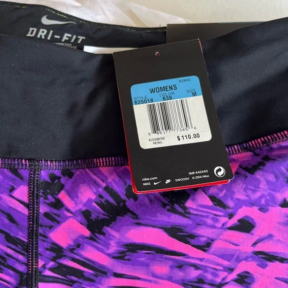 🌸🌺 NWT: Nike Epic Lux Tight Fit Running Tights, Size M - Picture 2 of 6